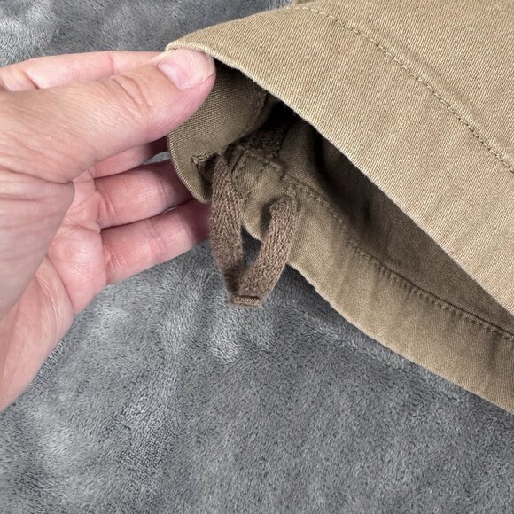 No Boundaries Men's Brown  Wide Leg Cargo Pants Size L Baggy Y2K Skater Grunge - Picture 5 of 9